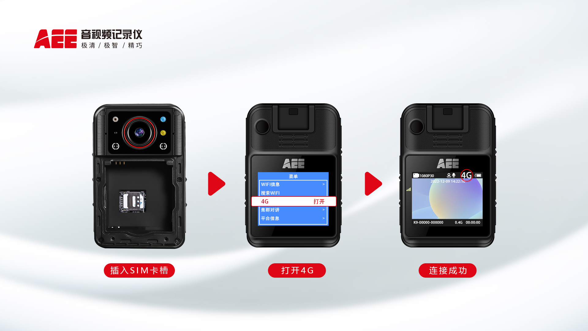 4G執法記錄儀
